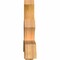 Ekena Millwork Davenport Rough Sawn Timber Gable Bracket, Western Red Cedar, 72"W x 33"H x 6"D x 6"F, 11/12 Pitch GBW072X33X0606DAV00RWR - alternate 2
